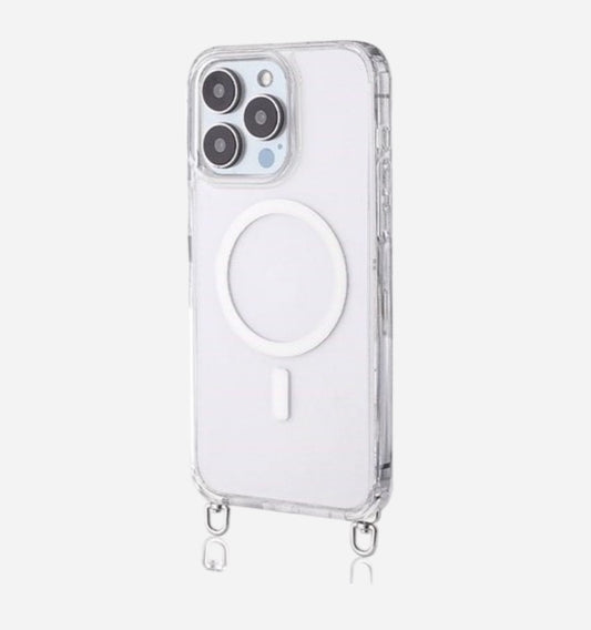 Clear Magsafe Crossbody Phone Case