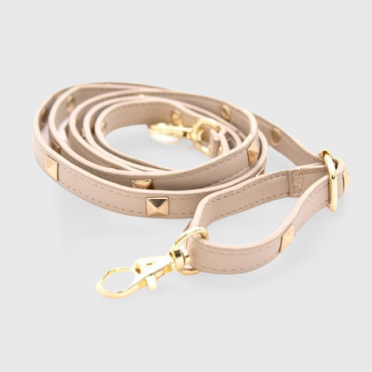 The Classic Pouch and Luna Strap in Taupe